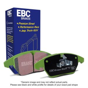 EBC 2015+ Fiat 500X 1.4L Turbo Greenstuff Front Brake Pads
