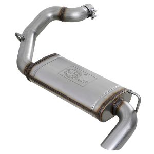 aFe MACH Force-Xp Hi-Tuck 3in 409 SS 18-20 Jeep Wrangler JL 2.0/3.6 Axle-Back Exhaust