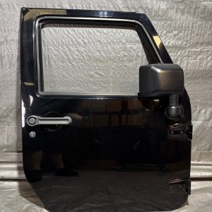 2011-2018 Jeep Wrangler JK Unlimited 4DR Passenger Front Door / Black Clearcoat JK018